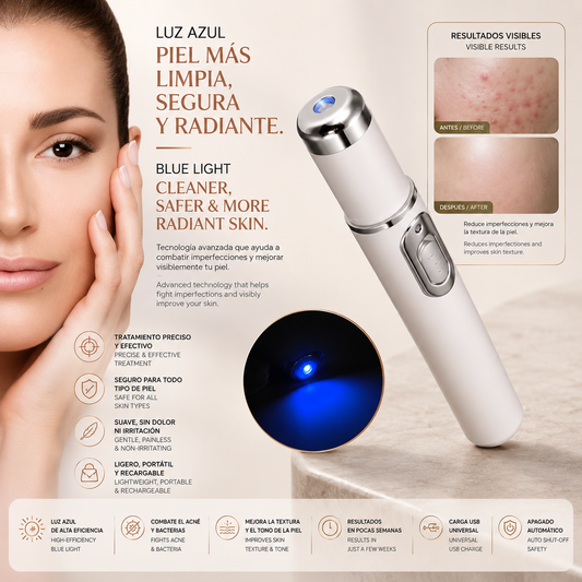 LEVARIA™ Blue Light Anti-Acne Pen — Eliminates Blemishes and Repairs Your Skin Quickly