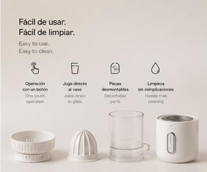 LEVARIA™ USB-C Rechargeable Portable Electric Juicer - Automatic Juice Extractor, Juices in Seconds!!!