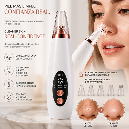 •Pore cleaner, painless, non-irritating. •The pore clean artifact household cosmetic instrument sucks black new instrument