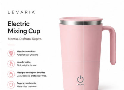 LEVARIA™ Magnetic Stirring Mug, Portable, Ideal for Coffee and Smoothies