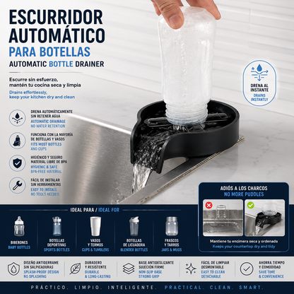 LEVARIA™ HydroClean Rinser – Stainless Steel Cup Washer