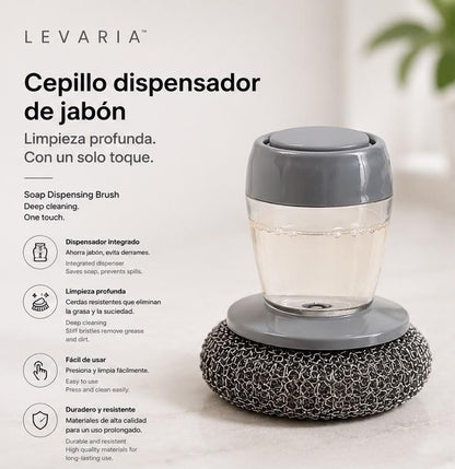 LEVARIA™ Multifunctional Cleaning Brush — Effortlessly Removes Grease and Dirt