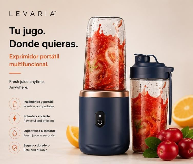 LEVARIA™ 6-Blade Portable Mini Blender