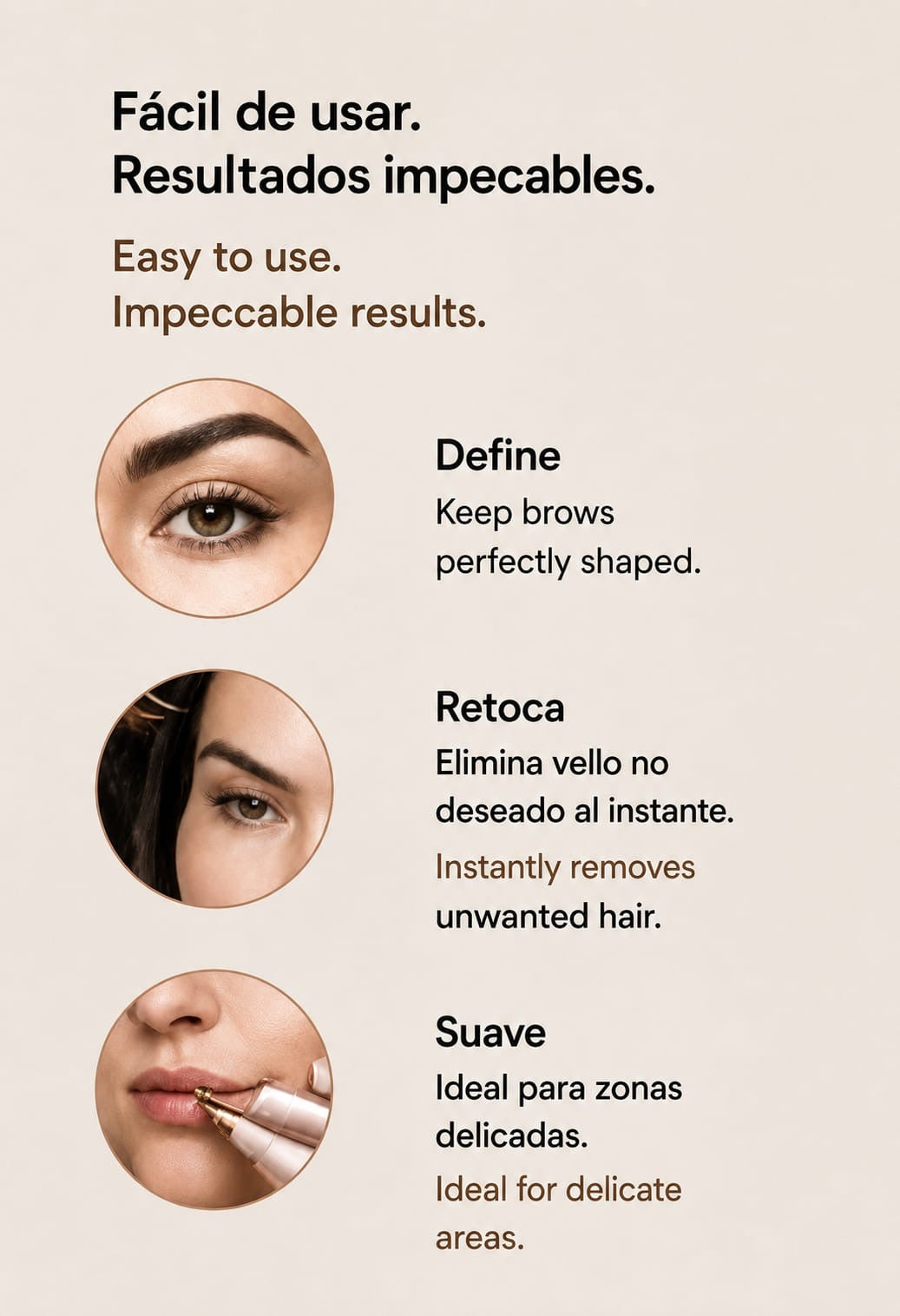 LEVARIA™ Electric Eyebrow Remover — Perfect Painless Precision in Seconds