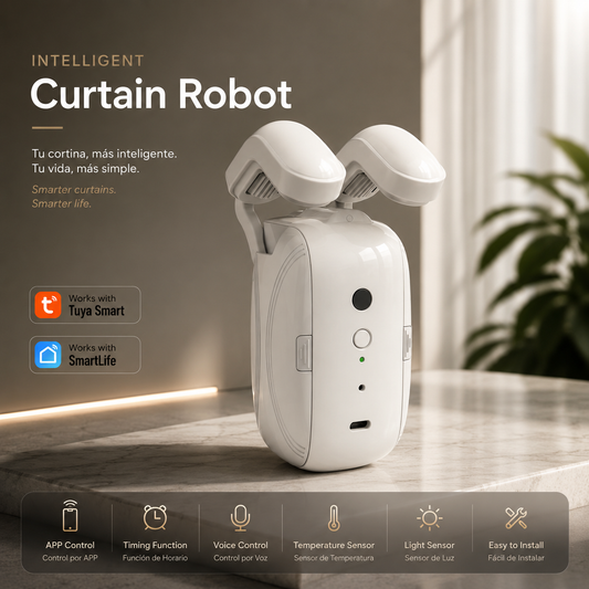 LEVARIA™ SmartCurtain Pro – Intelligent Curtain Robot
