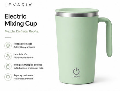 LEVARIA™ Magnetic Stirring Mug, Portable, Ideal for Coffee and Smoothies