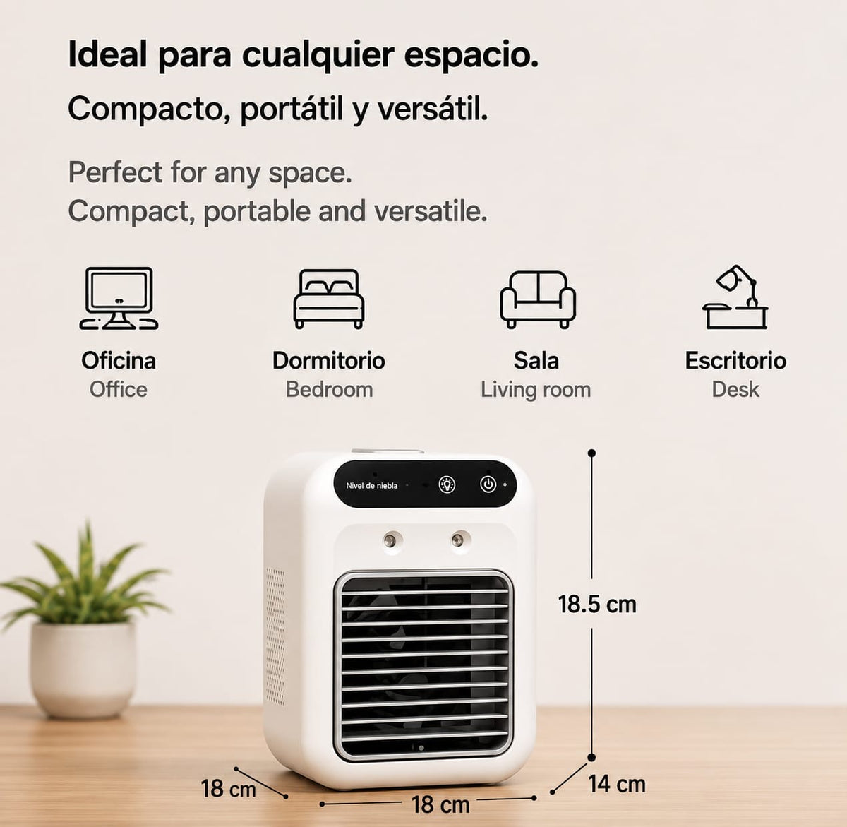 LEVARIA™ Small Cool Air Fan