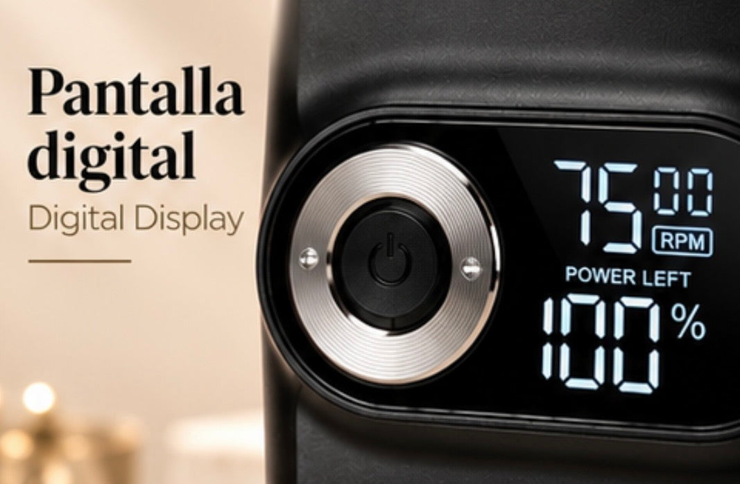 Large Capacity Lithium Battery LCD Display Two-In-One Stainless Steel Blade Shaver