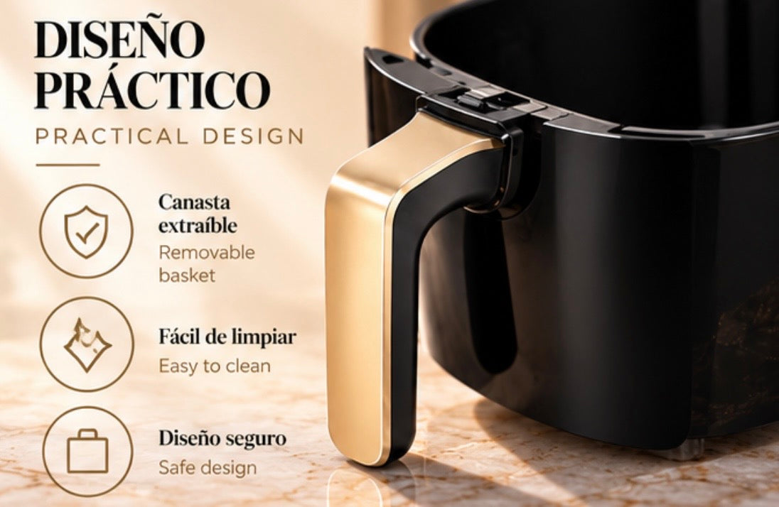Air Fryer Smart Touch Home Electric Fryer