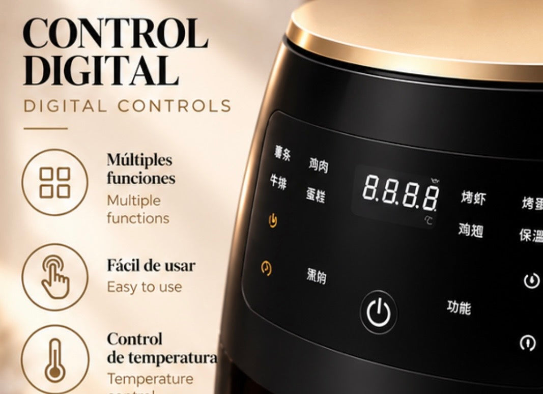 Air Fryer Smart Touch Home Electric Fryer