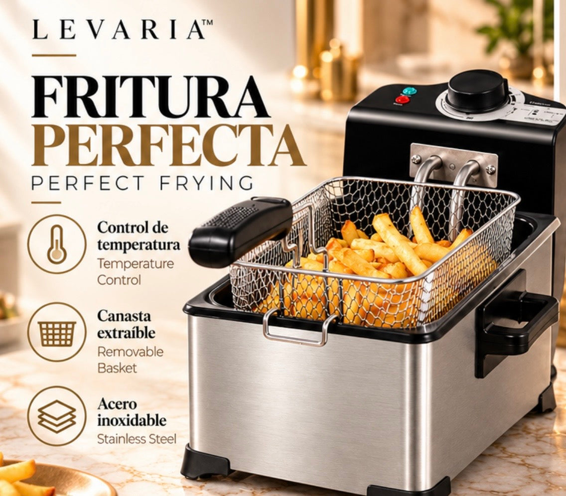 Household 3L French Fries Electromechanical Fryer