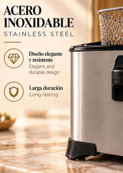 Household 3L French Fries Electromechanical Fryer