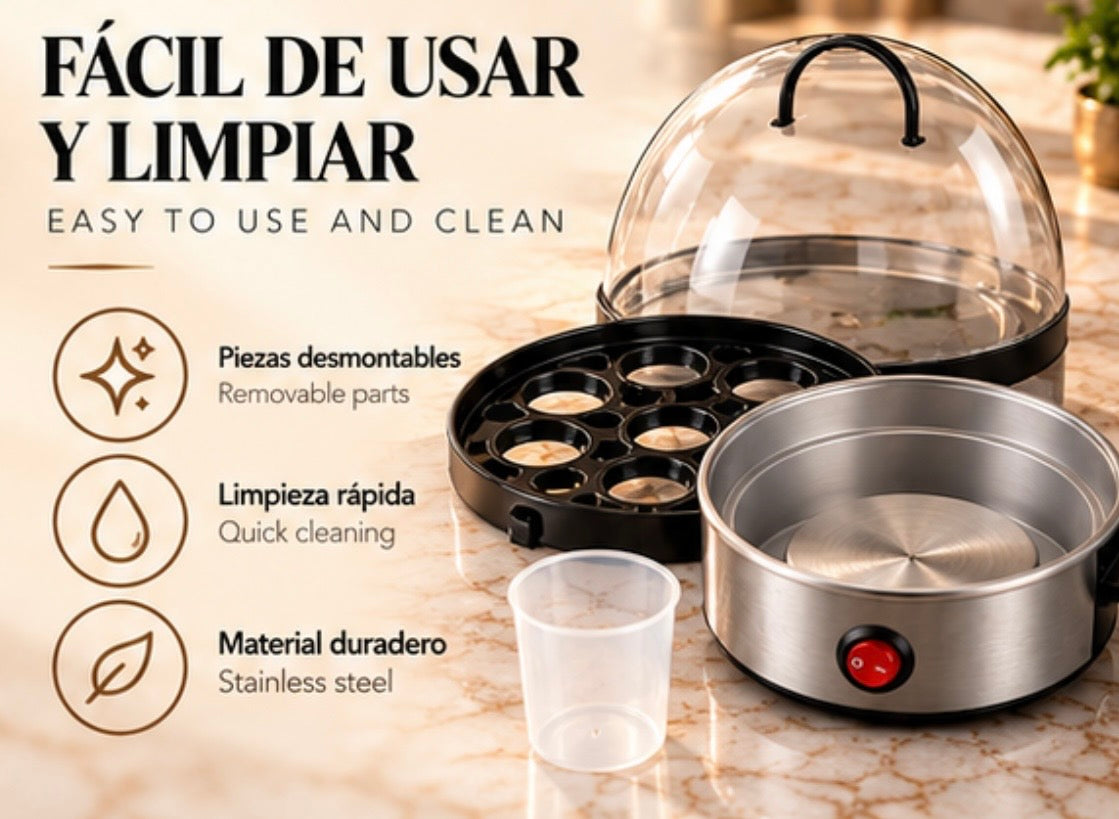 Multifunctional Egg Cooker Mini Egg Steamer Breakfast Egg Steamer