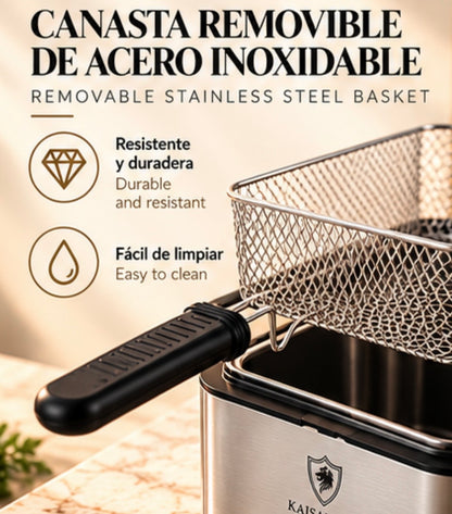 Visual Multifunctional Electric Air Fryer Skewer French Fries Machine