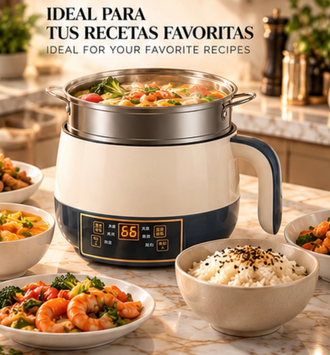 Multifunctional Electric Cooking Pot For Student Dormitories