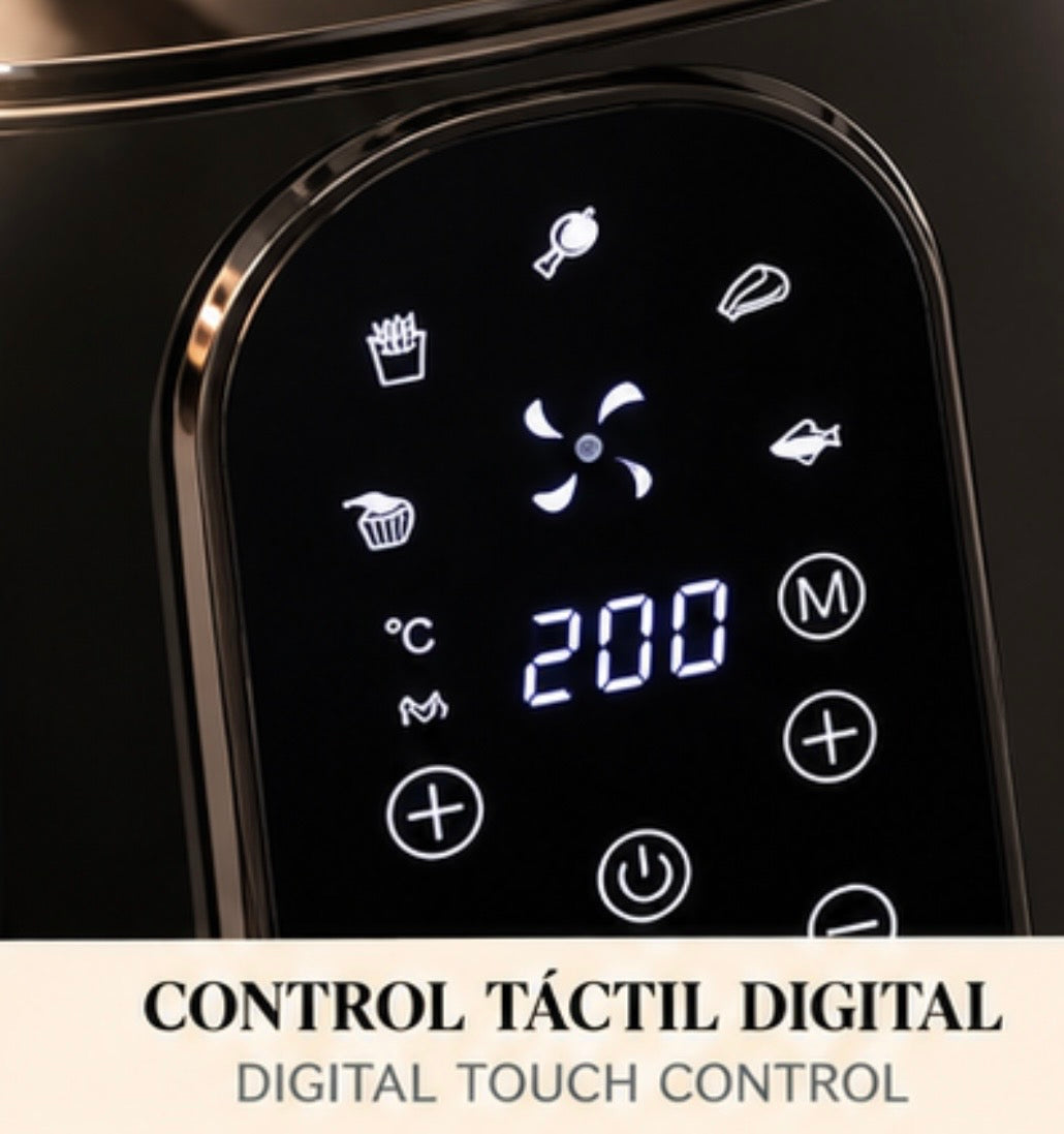 Home Fashion Simple Touch Screen Air Fryer