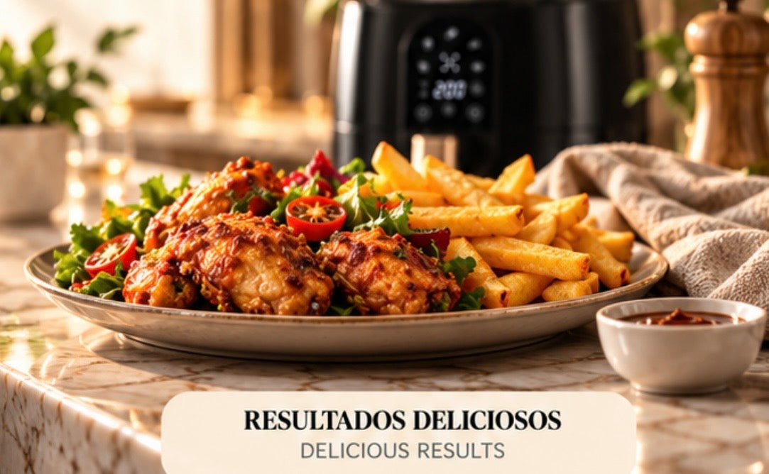 Home Fashion Simple Touch Screen Air Fryer