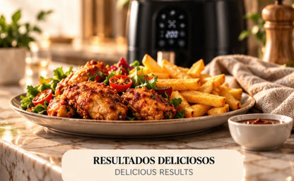 Home Fashion Simple Touch Screen Air Fryer