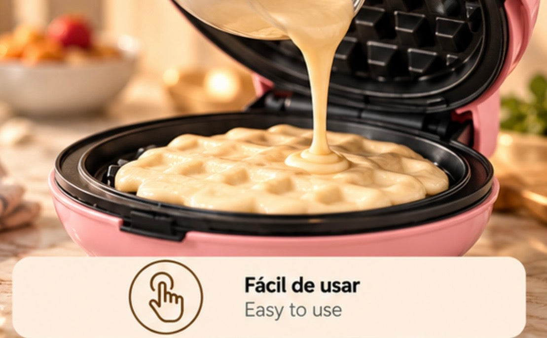 Mini Waffle Machine Home Bread Maker Pancake Maker Baking Cake Sandwich Breakfast Machine