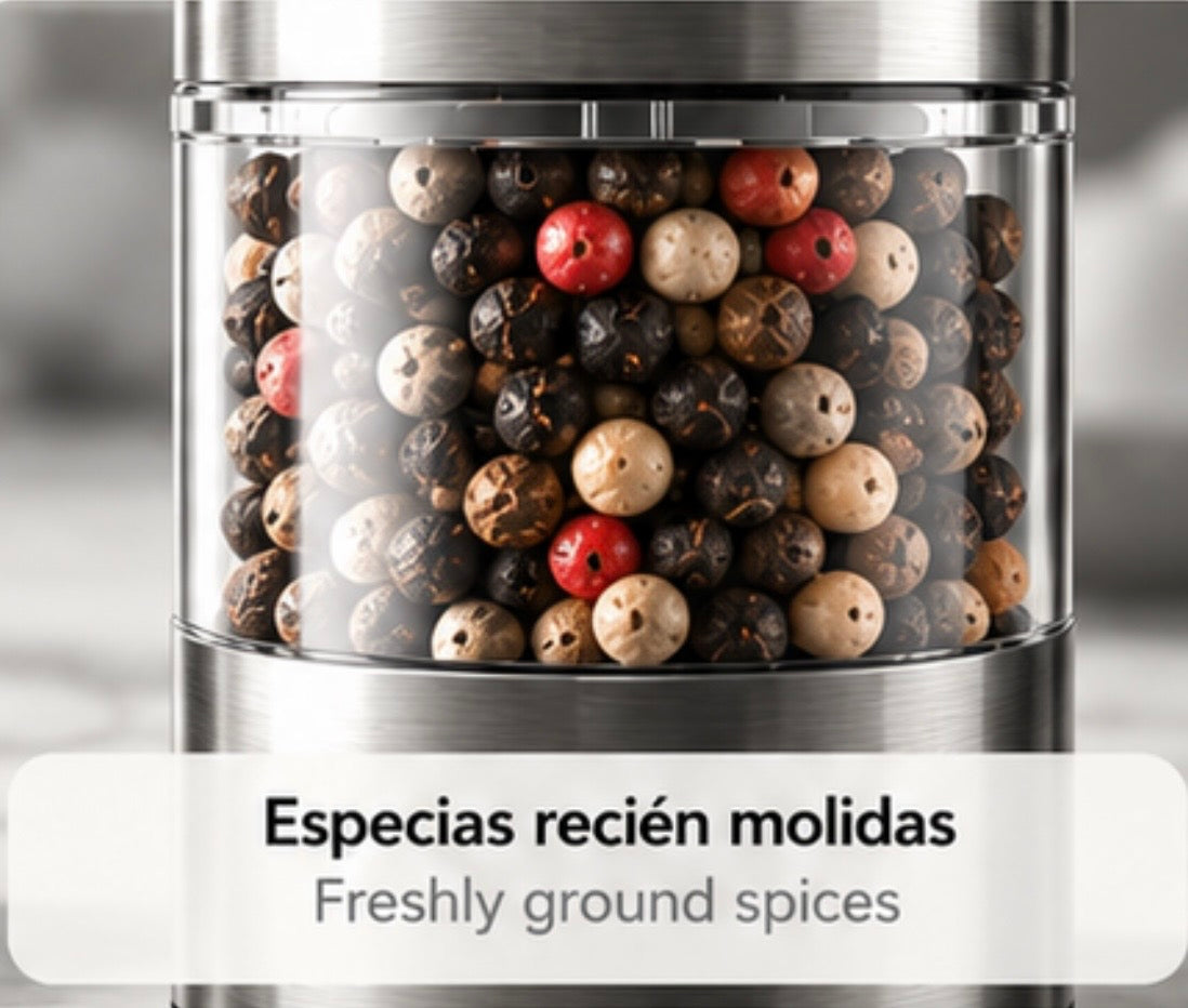 Ground Black Pepper Electric Grinder