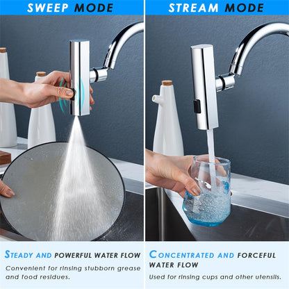 LEVARIA™ AquaFlow Luxe – Multifunction Waterfall Faucet