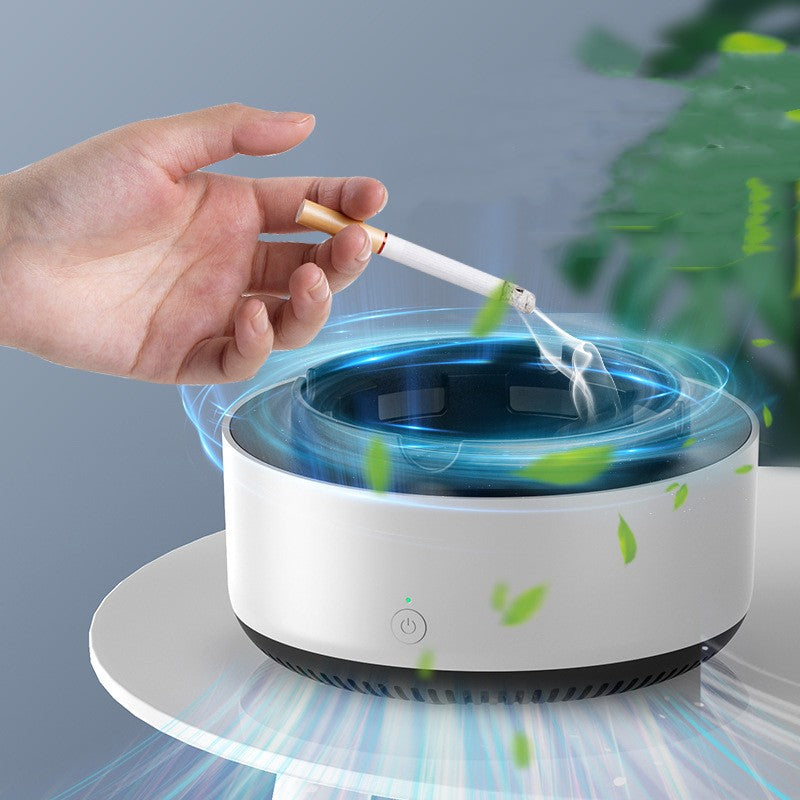 LEVARIA™ PureAir Ashtray – Smart Smoke Purifier Ashtray