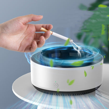 LEVARIA™ PureAir Ashtray – Smart Smoke Purifier Ashtray