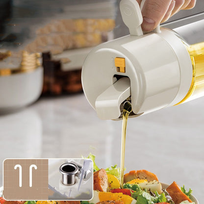 LEVARIA™ 2 en 1, botella de aceite de cocina, spray y dispensador de aceite