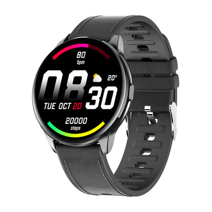 LEVARIA™ Noir Watch – Luxury Smartwatch Edition