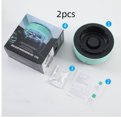 LEVARIA™ PureAir Ashtray – Smart Smoke Purifier Ashtray