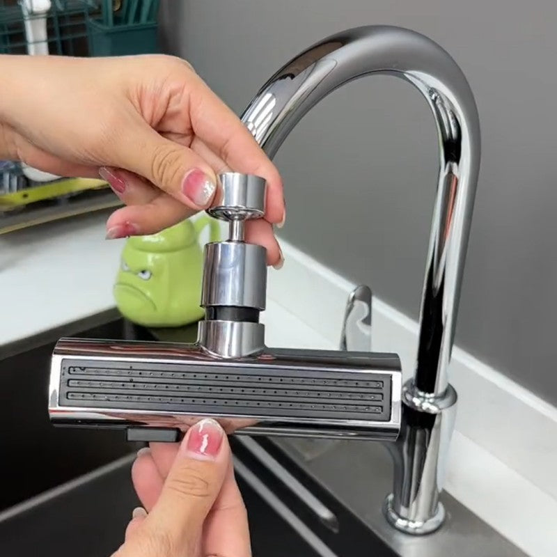 LEVARIA™ AquaFlow Luxe – Multifunction Waterfall Faucet