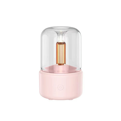 LEVARIA™ Difusor Aromático Efecto Vela | Humidificador con Luz Relajante y Aromaterapia