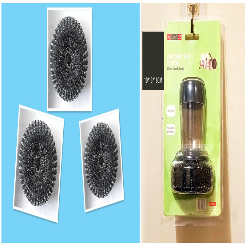 LEVARIA™ Multifunctional Cleaning Brush — Effortlessly Removes Grease and Dirt