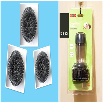 LEVARIA™ Multifunctional Cleaning Brush — Effortlessly Removes Grease and Dirt