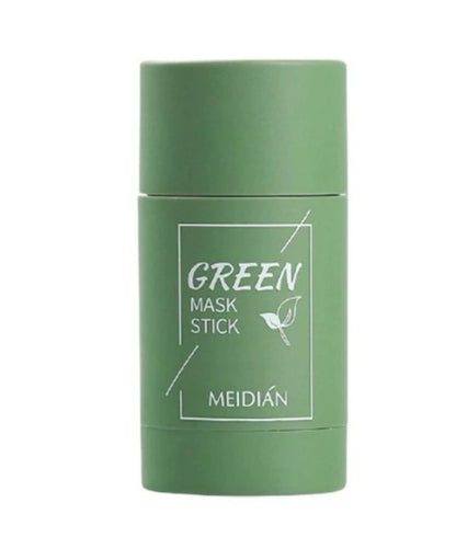 LEVARIA™ GlowClay Duo Mask – Green Tea & Eggplant Acne Treatment