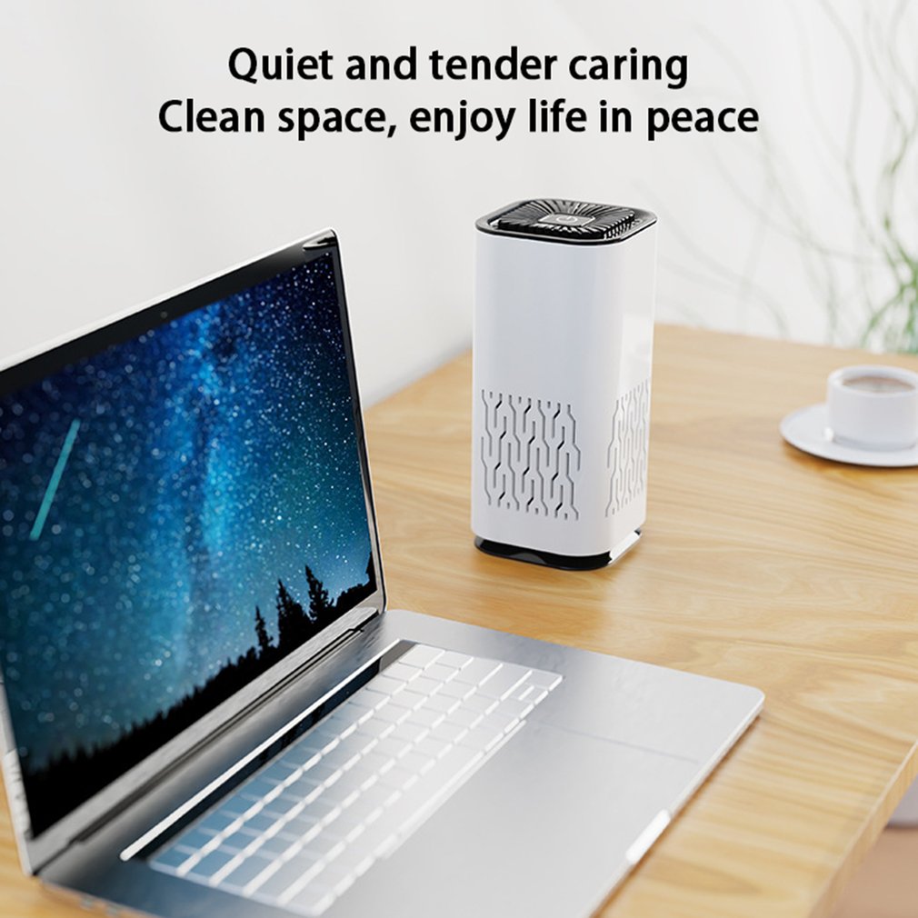 LEVARIA™ PureAir Mini – Smart Desktop Air Purifier