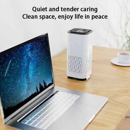 LEVARIA™ PureAir Mini – Smart Desktop Air Purifier