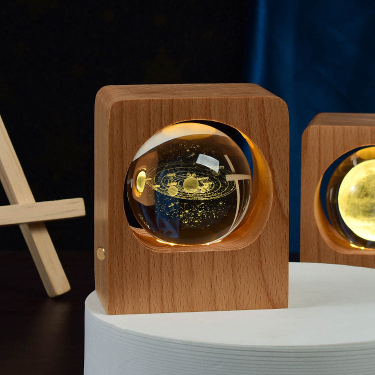 LEVARIA CrystalGlow Orb Light 