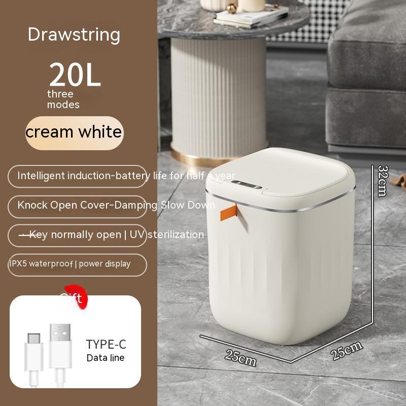 LEVARIA™ SmartTash Sense – Automatic Sensor Trash Can