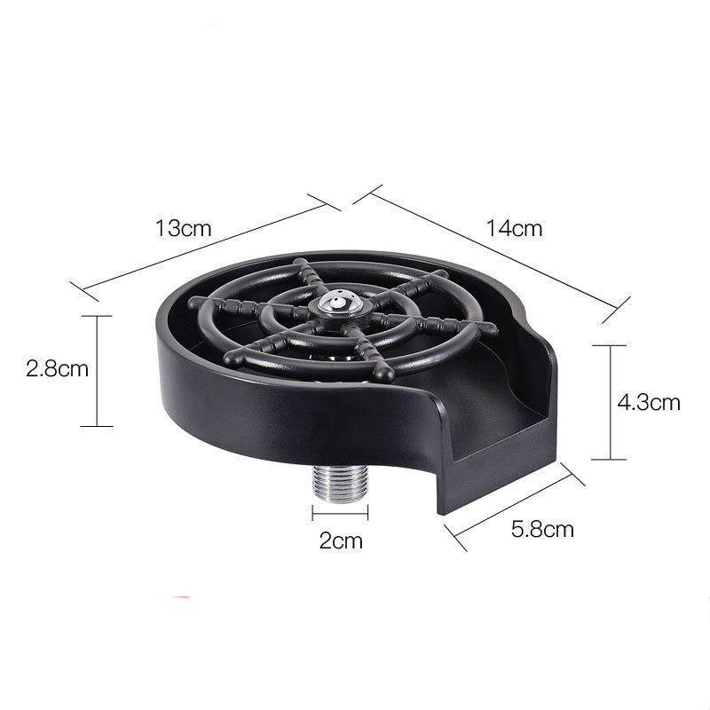 LEVARIA™ Pressure Glass Rinser — Quick Cleaning in Seconds Effortlessly