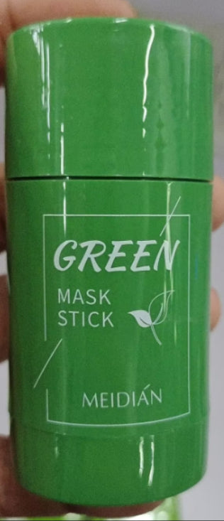 LEVARIA™ GlowClay Duo Mask – Green Tea & Eggplant Acne Treatment