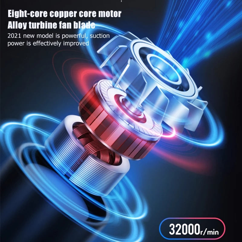 LEVARIA™ UltraVac X8 – Wireless Turbo Vacuum Cleaner