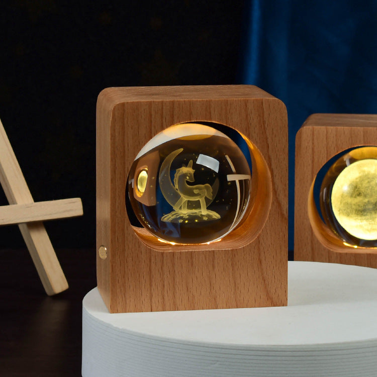 LEVARIA CrystalGlow Orb Light 