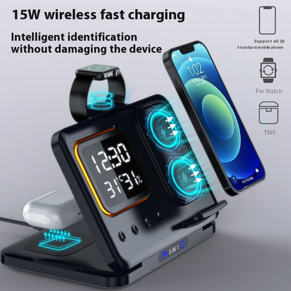 LEVARIA™ SmartDock Elite – 4-in-1 Wireless Charging Station