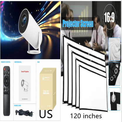 HY300 LEVARIA™ CinemaBeam Pro – Smart Mini Projector HD