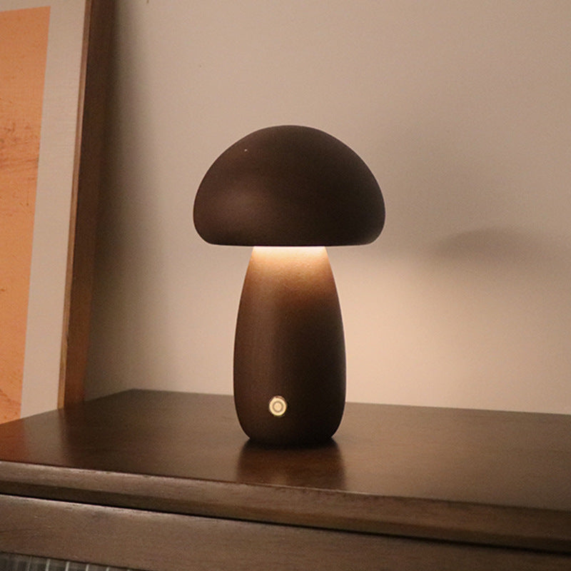 LEVARIA™ Lámpara Nocturna Minimalista de Madera | Luz Cálida para un Ambiente Relajante