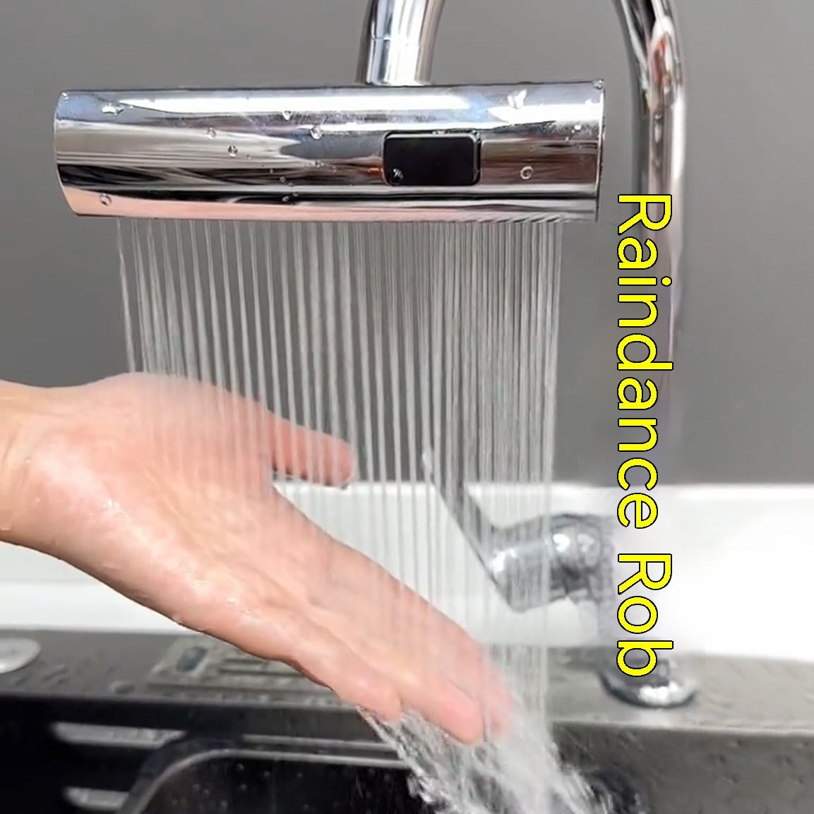 LEVARIA™ AquaFlow Luxe – Multifunction Waterfall Faucet