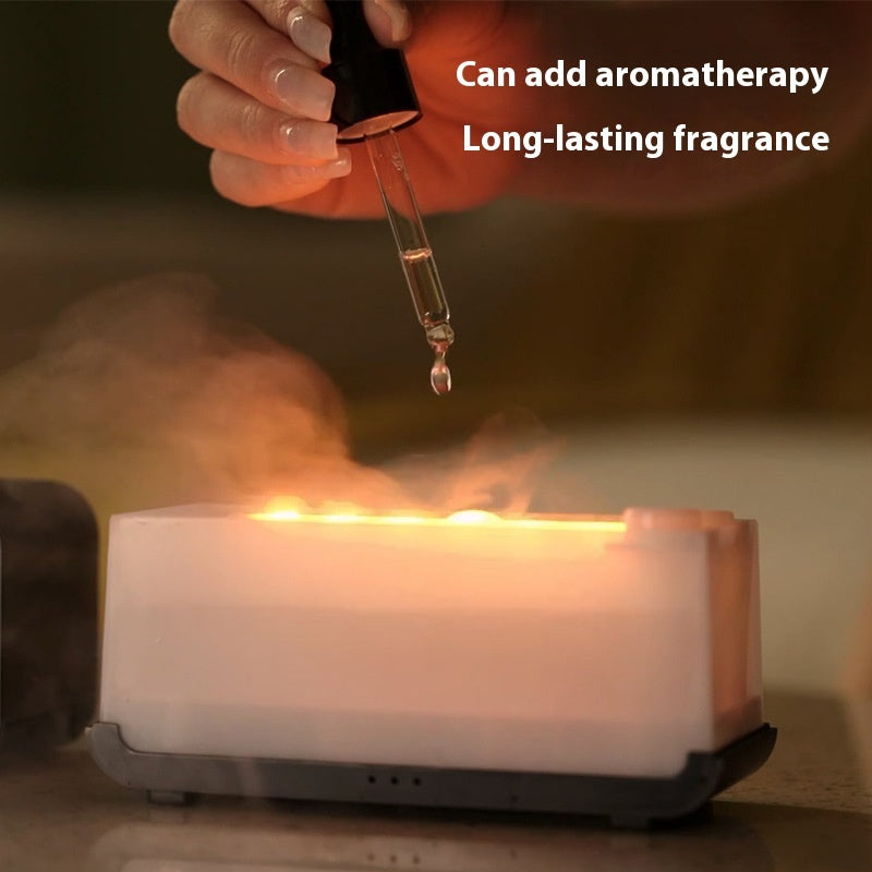 LEVARIA™ JellyFlame Diffuser – Aromatherapy Flame Humidifier