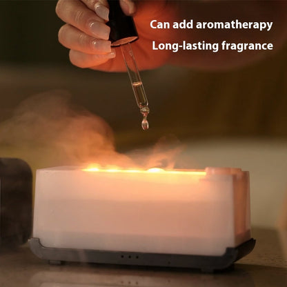 LEVARIA™ JellyFlame Diffuser – Aromatherapy Flame Humidifier