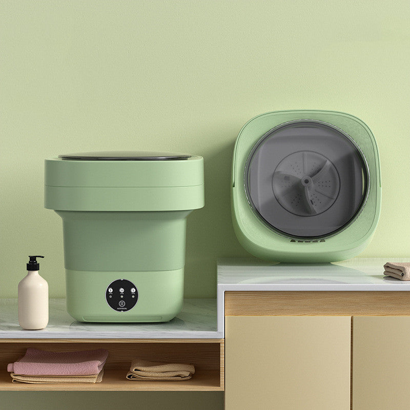 Mini Foldable Washing Machine Portable Mini Socks Underwear Panties Washing Machine Large Capacity 3 Models With Spinning Dry Gadgets